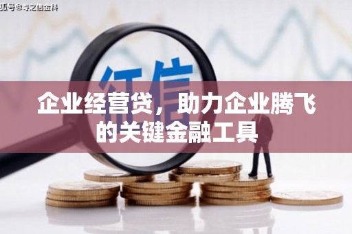 常平企业经营贷，助力企业腾飞的关键金融工具