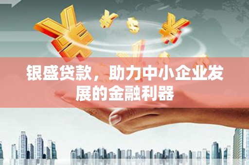 常平银盛贷款，助力中小企业发展的金融利器