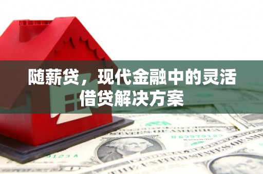 常平随薪贷，现代金融中的灵活借贷解决方案