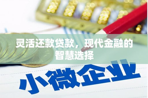 常平灵活还款贷款，现代金融的智慧选择