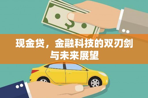 常平现金贷，金融科技的双刃剑与未来展望