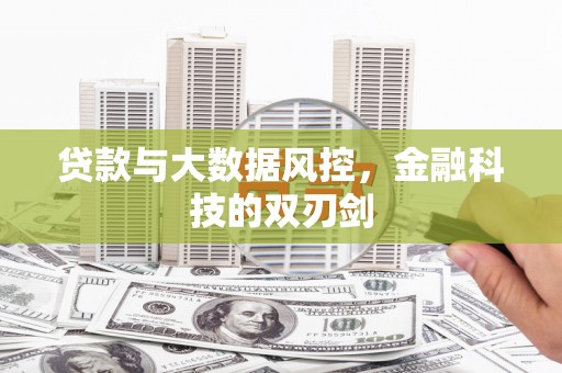 常平贷款与大数据风控，金融科技的双刃剑