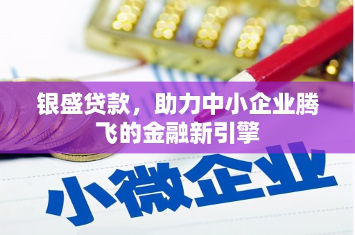 常平银盛贷款，助力中小企业腾飞的金融新引擎