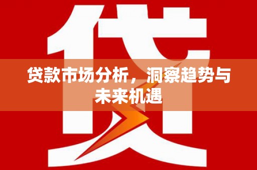 常平贷款市场分析，洞察趋势与未来机遇