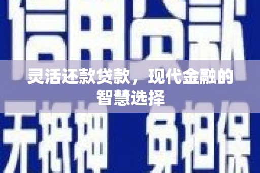 常平灵活还款贷款，现代金融的智慧选择