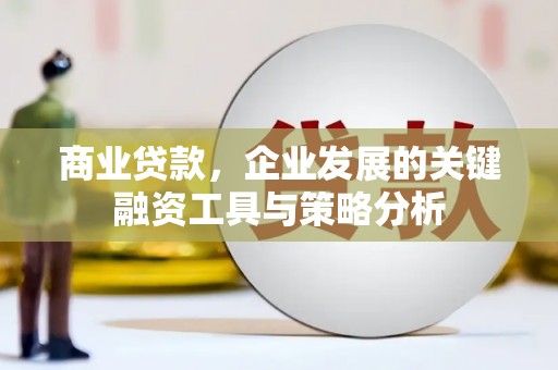 常平商业贷款，企业发展的关键融资工具与策略分析