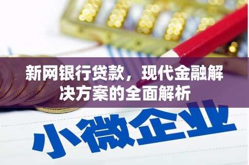 常平新网银行贷款，现代金融解决方案的全面解析
