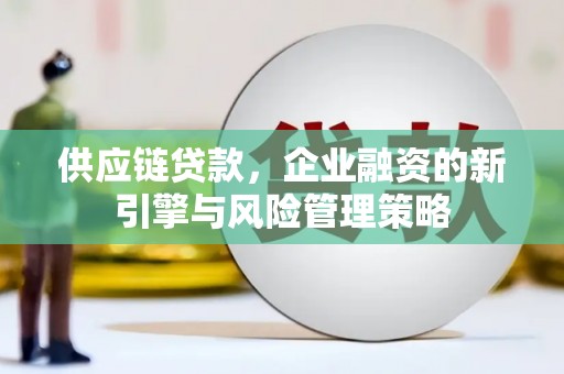 常平供应链贷款，企业融资的新引擎与风险管理策略