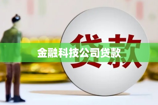常平金融科技公司贷款