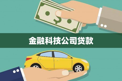 常平金融科技公司贷款