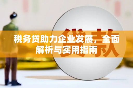常平税务贷助力企业发展，全面解析与实用指南